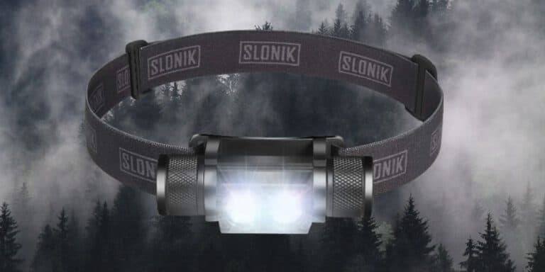 SLONIK Rechargeable Headlamp - 1000 Lumen