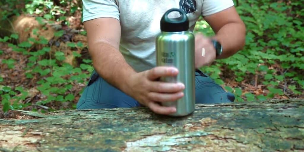 basic Survival Kit Metal Canteen